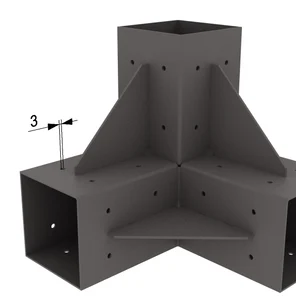 Коннектор угловой, усиленный 3 № 2